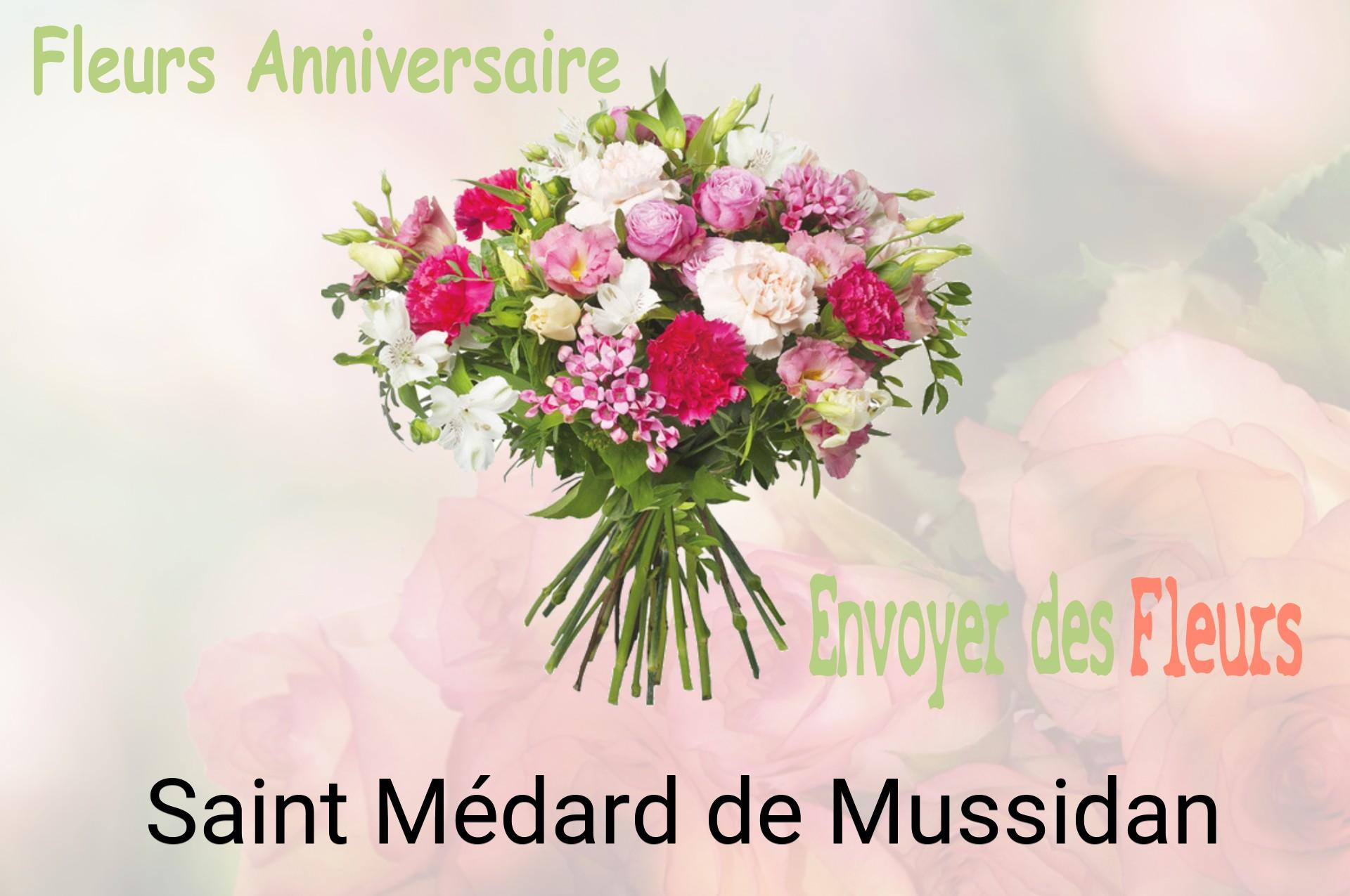 Bouquet de fleurs d’anniversaire livré à Saint-Médard-de-Mussidan
