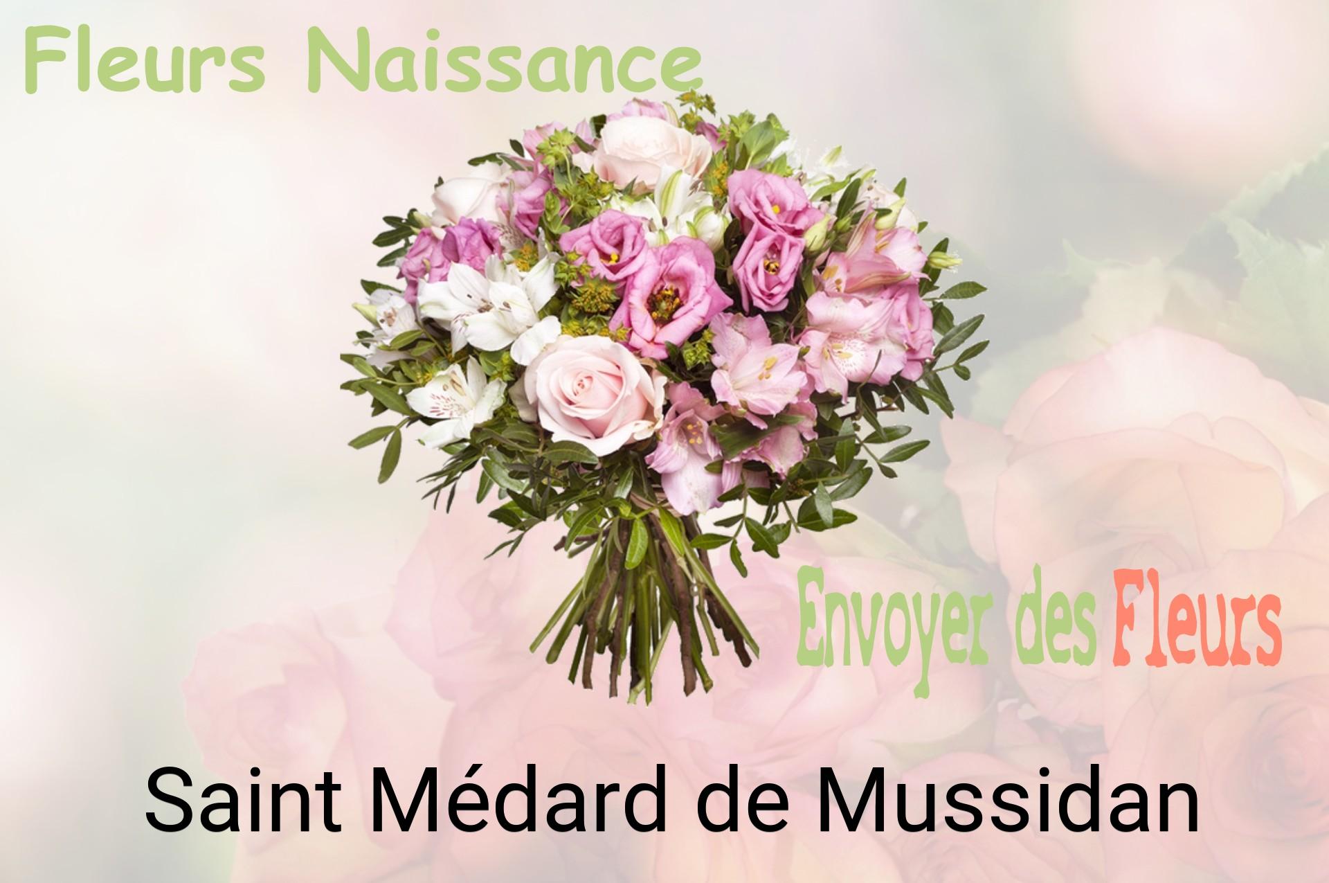 Bouquet de fleurs de naissance livré à Saint-Médard-de-Mussidan