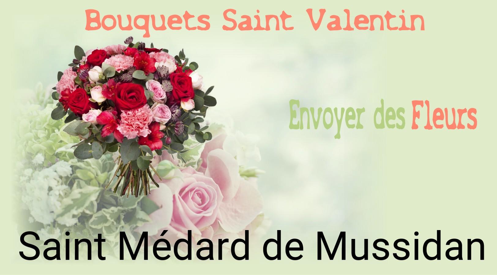 Roses de Saint-Valentin livrées à Saint-Médard-de-Mussidan